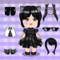 时尚著名少女装扮(Fashion Famous Chibi Dress Up)_logo